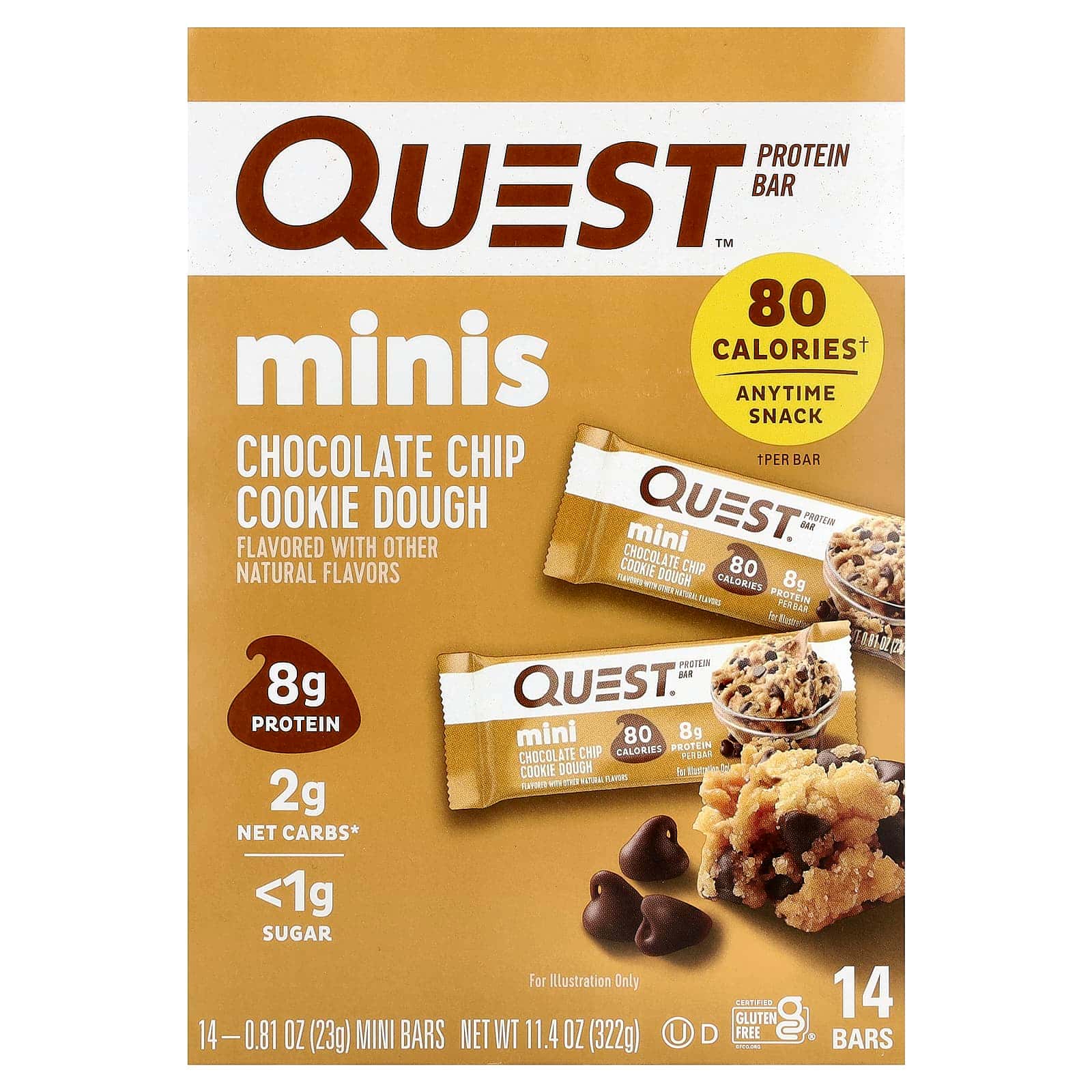 מיני חטיף חלבון quest